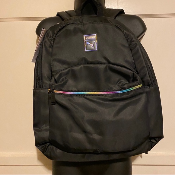 Puma Other - Puma Black Backpack hologram logo & zipper